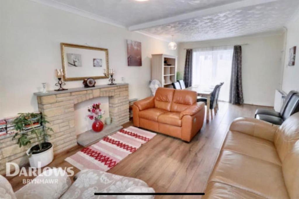 Aderyn Mawr Cottage Blaina Bagian luar foto